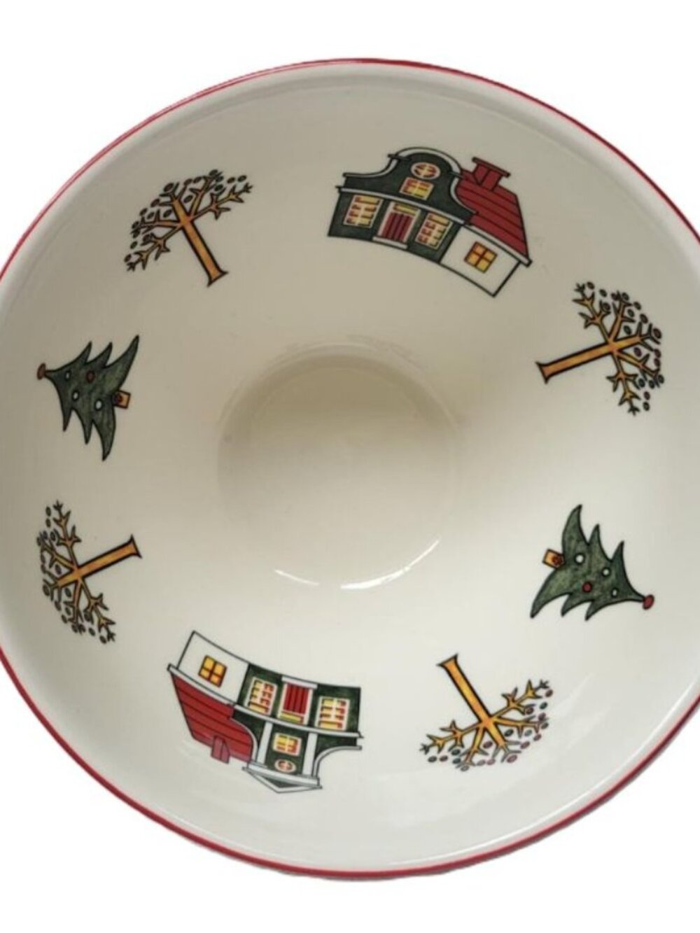 Wedgwood Windsor Christmas 5" footed bowl